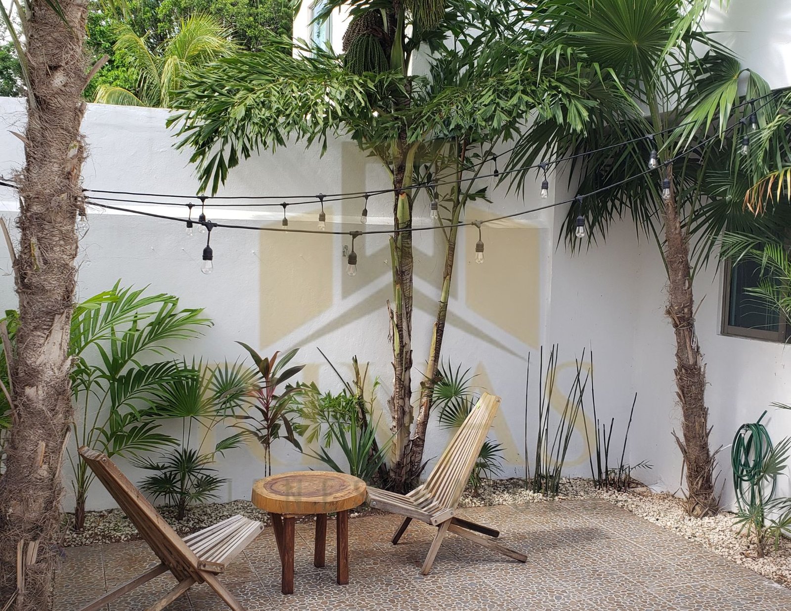 Patio para relajarse